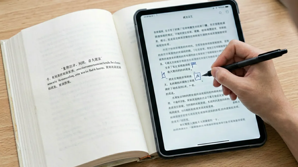 本周精选海角乱伦长篇原创故事封面展示，书页与屏幕阅读界面交叠的场景