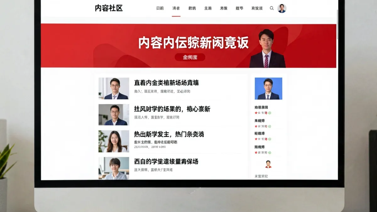 海角乱伦社区最新动态页面截图，展示近期热门帖子列表与平台公告横幅